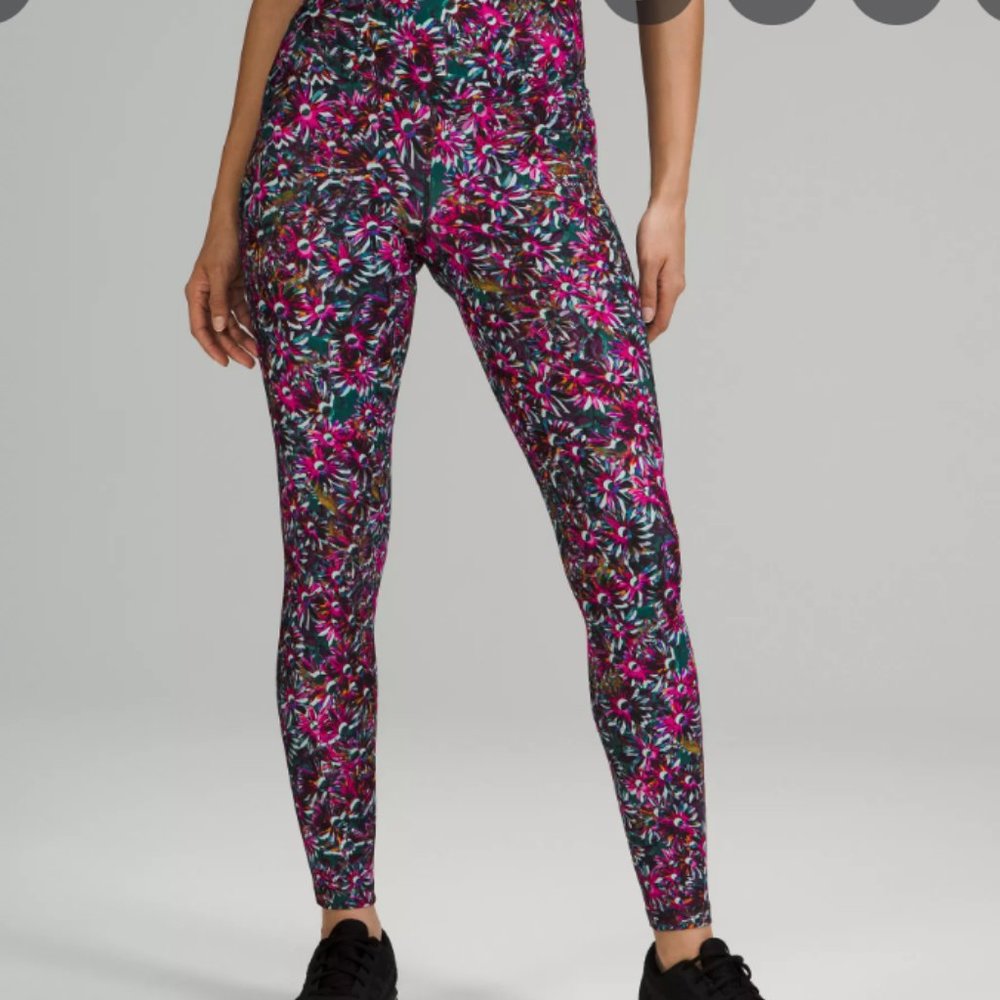 NWT Lululemon BASE PACE HIGH-RISE RUNNING TIGHT 28" *BRUSHED NULUX size 2